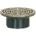 4" Round PVC Nickel Bronze 832 Series Adjustable Finish Fixture | SIO8324HNR