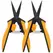 Fiskars Non-Stick Softgrip Micro-Tip Pruning Snip (2/Pk) (6/Cs)