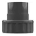 Action Machining Adapter, Spigot x Female Buttress (Slip) Schedule 80 PVC 1-1/2" x 1" | AFI1801215