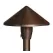Alliance Lighting Hat, Aged Brass For Bi-Pin G4 Area Lights | AOLAL300