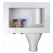 13" x 5-5/8" White Brass Valve W8902 Series Wide Mouth Washing Machine Outlet Box | IPSW8902