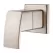2-3/8" x 3-11/32" x 2-3/8" Metal Brushed Nickel Kenzo Series Diverter Trim | PPF016DF0K