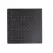 1/2" 6" x 6" x 1-31/32" Tuscan Bronze Bronson Series Square Raincan Showerhead | PPF973183Y