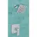 1/2" NPT 5-5/16" x 3-15/32" Metal Polished Chrome Multi-Function 1-Handle Deckard Series Shower Only Trim | PPFLG897DAC