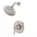 1/2" NPT 6-5/32" Metal Brushed Nickel 1-Handle Saxton Series Shower Only Trim | PPFLG897GL1K
