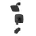 1/2" NPT 5-5/16" x 3-15/32" Metal Matte Black Multi-Function 1-Handle Deckard Series Tub and Shower Trim | PPFLG898DAB