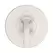 6-7/8" x 3-27/32" Brushed Nickel Metal Weller Series 1-Handle Tub and Shower Valve Only Trim | PPFR891WRK