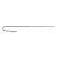 Silver 12 ga Galvanized Steel Wire Stake | AGFS8