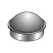 1-3/8" Die-Cast Aluminum Dome Cap | CDC138