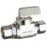 3/8" Compression Chrome-Plated Lead-Free Brass Straight Retrofit Valve | DHL5114131