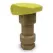 Buckner Superior Quick Coupling Valve, NPT Stainless Steel Red Brass QCV Series 1-Pc Standard Single Slot | QCV075