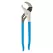 2-1/4" x 12" High-Carbon US Steel Curved Jaw Tongue and Groove Plier | CHN442