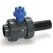 2" Spigot x FIPT PVC 160 psi HP-SC Series True Union Slo-Close Ball Valve | CNLV20111HPSC