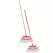 Steel 54" Wood Handle 25 Tines Fixed Tine Leaf Rake | CORRK62001