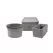 20" x 15" Rectangular Gray N09 with Composite Cap Utility Box | CRS1000025