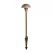 35 W Wedge S8 Copper/Solid Sand Cast Bronze CMU Series Mushroom Small Path Light | CSLCMU1CB