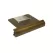 6" 2700K Integrated LED Aged Brass SEWL Series Engineered Wall Light | CSLSEWL60R