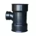 ADS Watertight Sweeping Tee, Bell-End HDPE Dual Wall Injection Molded N-12 Black, 8" x 8" x 6" | DFD0836WT