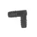 16 mm Black Acetal Insert Elbow | DIG15032