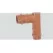17 mm Brown Acetal 90 Degrees Insert Elbow | DIG15042