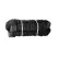 ADS Bend-A-Drain Drainage Pipe, HDPE Single Wall with Sock Perforated Black 3.3" x 25' | DPE337325BS