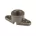2.6" x 1.3" Flat White Die-Cast Aluminum For Standard Series Downlights 1/2" Threaded Mini Mount