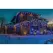 24" Pure White Blue Metal Frame LED 3D Star Burst | HBL3D24STBPWBL