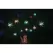 24" Pure White Green Metal Frame LED 3D Star Burst | HBL3D24STBPWGR