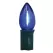 Smooth Screw-In C7 LED Blue Transparent Commercial Grade LED Bulb | HBLBU25FLDSC7TBL