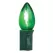 Smooth Screw-In C7 LED Green Transparent Commercial Grade LED Bulb | HBLBU25FLDSC7TGR