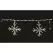 4.8 W 48" Warm White Steel Frame LED Blizzard Light Link | HBLLBLIZ70LEDWW