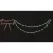 Red Green LED 48" Bow and Swag Light Link | HBLLBWAG50LED