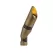 CC LED Up Light, Luxor Zone/Dim/Color, 45 Degree Angled Long Shroud, Antique Bronze