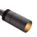 90 W 2700K/3900K/4500K/5200K Integrated LED Flat Black Die-Cast Aluminum 4" Straight Shroud Zoning/Dimming Down Light | FXLDEZD9LEDSSFB