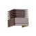 12.6 W Integrated LED 2700K/3900K/4500K/5200K Bronze Metallic Standard Fins Cover Zoning Down Light | FXLNL3LEDBZ