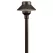 Bi-Pin G4 Incandescent Flat Black Die-Cast Aluminum Path Light | FXLTMNL18RFB