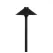 7.5" 2 W Ceramic Bi-Pin G4 3000K LED Textured Black Aluminum Hat Straight Path Light | HAL911028