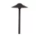 2 W Ceramic Bi-Pin G4 3000K LED Textured Black Aluminum Dome Path Light | HAL915028