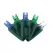 2.4 W per Set 26' Wintergreen (Blue Green with Cool White) Commercial Grade LED Light Set | HBLLED5MM50BG