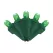 26' 6" Spacing Green Commercial Grade LED Balled Light Set | HBLLED5MMCV50GR