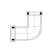 PVC Elbow 2-1/2 in. Gasketed SDR-21 1-Piece | 118025
