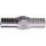 3/4" Insert x MNPT Stainless Steel Insert Coupling | INSCP007