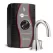 1-1/4 to 1-1/2" 6-1/4" Chrome Stainless Steel Instant Hot Water Dispenser System Faucet | ISEHHOT100CSS