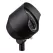 7.2 W Bi-Pin MR-16 Bi-Pin Incandescent Textured Black Aluminum 35" Wire Accent Light | KIC15381BKT