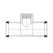 PVC Service Tee 2-1/2 in. x 2-1/2 in. x 1-1/4 in. Gasketed x Gasketed x Acme 1-Piece | 153255
