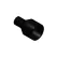 Black HDPE Reducer 4 in. x 2 in. Butt Fusion | 6631150402