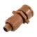 Hunter End Cap, Brown Glass-Filled Polypropylene | PLDLOCCAP