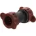 1/2" Push ABS/Stainless Steel and EPDM Seal Coupling | HYR7491