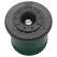 Hydro-Rain Spray Nozzle 8' Half Circle 20 - 40 psi Green | 4204