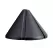 1.5 W Wedge T5 Xenon Textured Black Aluminum Mini Deck Light | KIC15065BKT